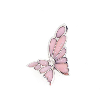 GBELIN Anhnger Schmetterling mit 11 Opale aus 750 Weigold